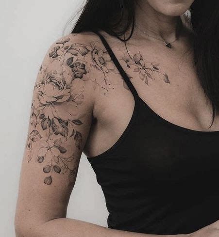 Pin by Julia Powers on Left Arm Tattoo | Feminine shoulder tattoos ...