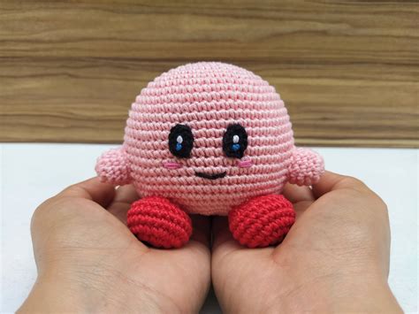Kirby Crochet Pattern Kirby Amigurumi Plush Kirby Monster - Etsy Australia