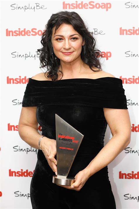 Natalie J Robb at Inside Soap Awards 2017 in London • CelebMafia