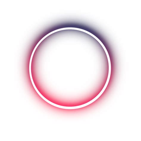 neon circle pngs