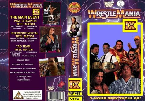 Image - WWF Wrestlemania IX - Cover.jpg | Pro Wrestling | FANDOM ...