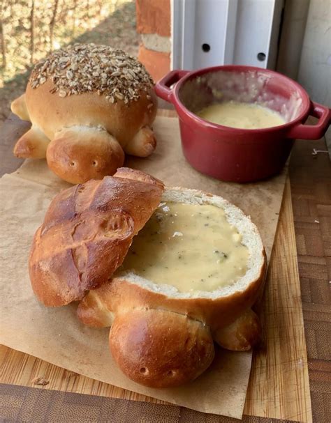 [homemade] baby turtle bread bowls : r/food
