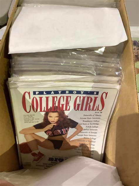 BOX OF PLAYBOY MAGAZINES 1998 - Able Auctions