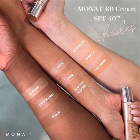 MONAT BB Cream SPF 40™ | BB Cream | Swatches | Skincare | MONAT | Bb ...