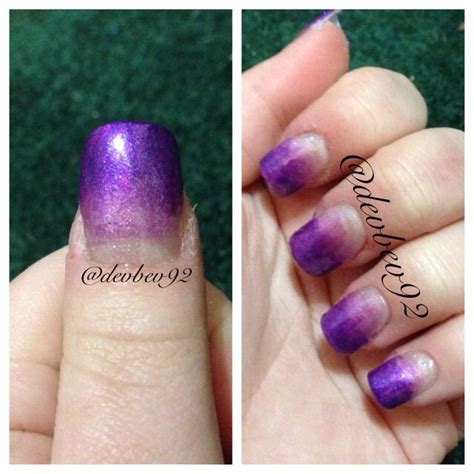 Purple ombre