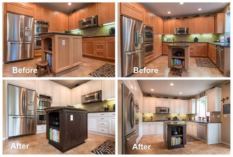 Kitchen Cabinet Refacing...Before and After | Refacing kitchen cabinets, Kitchen refacing ...