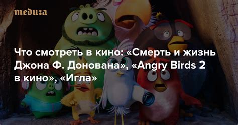 Что смотреть в кино: «Смерть и жизнь Джона Ф. Донована», «Angry Birds 2 ...