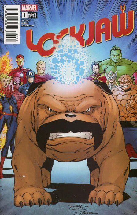 Lockjaw 1b (Marvel Comics) - ComicBookRealm.com