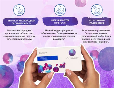 Контактные линзы на месяц Biofinity (6 шт.) купить в Екатеринбурге по ...