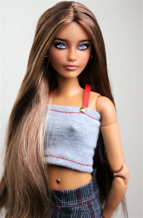 Customized OOAK Barbie Doll Repaint by Doll Anatomy