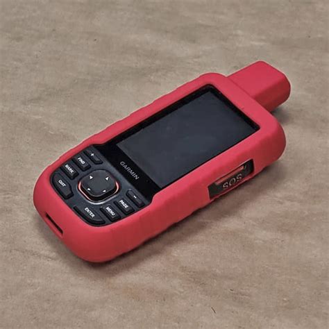 Чехол для Garmin GPSMAP 67i/66i силикон (Красный) – купить за 990 руб ...