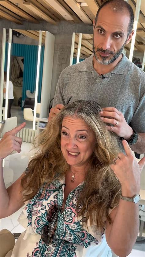 When cutting short hair on curly hair. or even if only the roots are