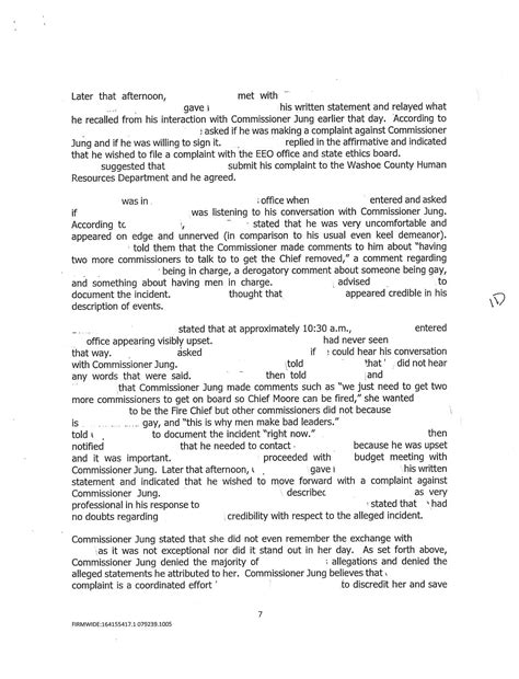 Kitty Jung Washoe County Investigation Reports | PDF