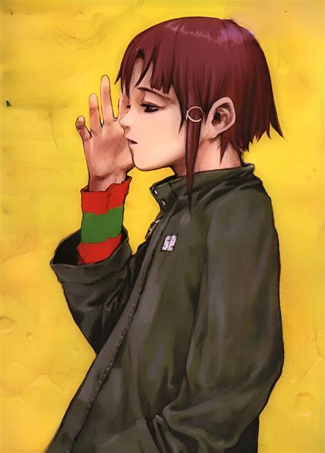 Iwakura Lain - Serial Experiments Lain - Image by Yoshitoshi Abe