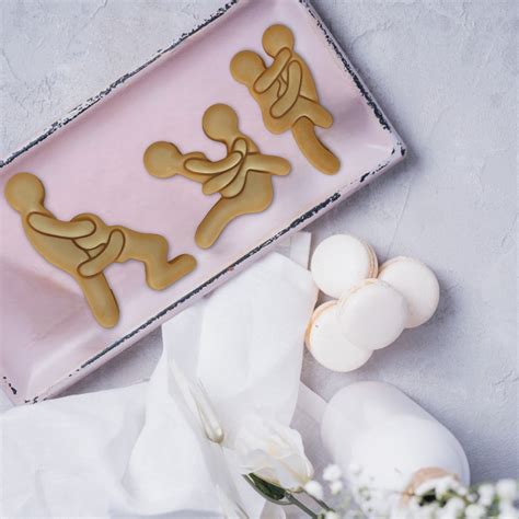 Kama Sutra Cookie Cutter Set of 10, Diffrent Sex Position Bachelorette