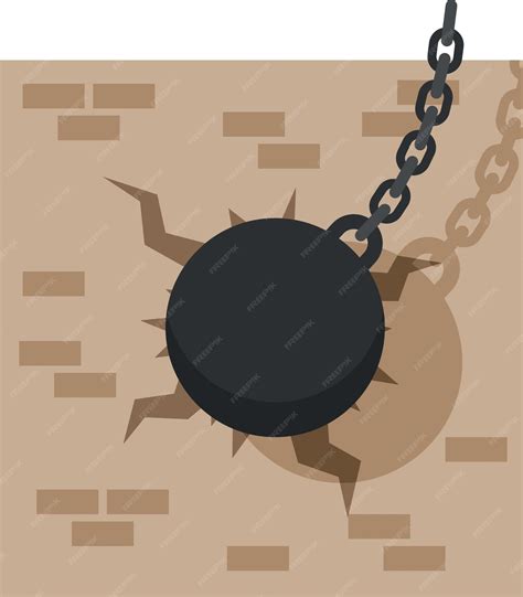 Crane with Wrecking Ball | Art Board Print #3991321