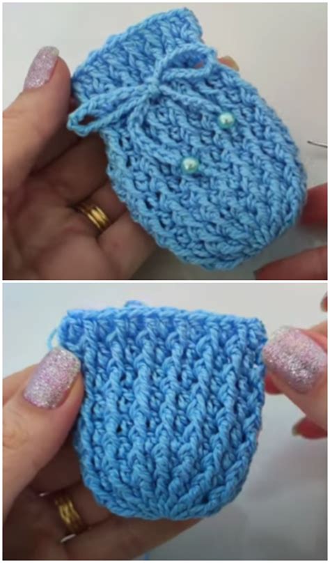 Crochet Lovely Baby Gloves - We Love Crochet