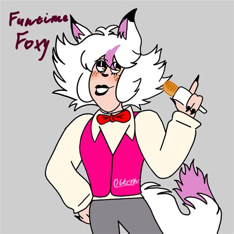 Funtime Foxy fan art - MasterBundles
