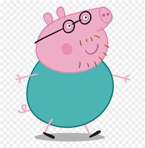 Pai Da Peppa Pig - Daddy Pig Png - Pai Da Peppa Pig Clipart (#3790823) - PinClipart