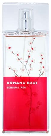 armand basi sensual red eau de toilette fuer damen  ml