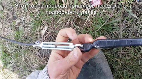Протяжка провода в ПНД трубу длиной 50 метров! - YouTube