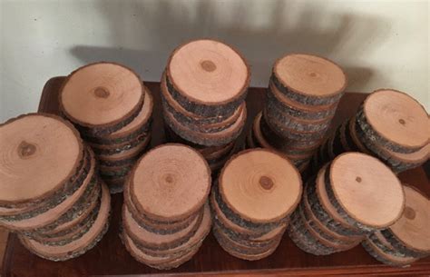 Rustic Wood Craft Circles - Etsy
