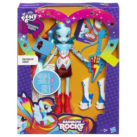 Кукла Rainbow Dash из серии 'Радужный рок', My Little Pony Equestria ...