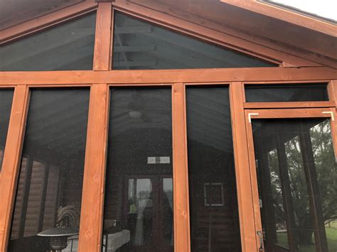High Winds and Hail Are No Match For Our Porch and Window Screens