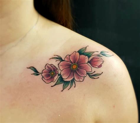 Stephanotis Flower Tattoo