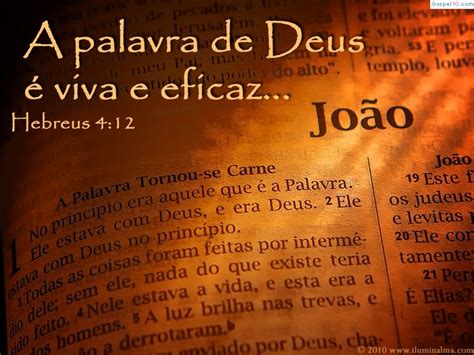 A Palavra Do Senhor É Viva E Eficaz