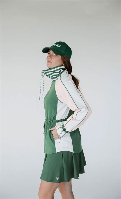 Elle Rain Jacket - Green – foreall.com