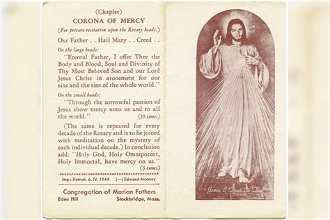 'Corona of Mercy' | The Divine Mercy