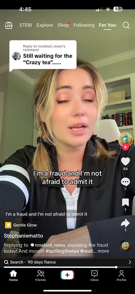 Has anyone seen Stephanie’s tik toks? : r/90DayFiance