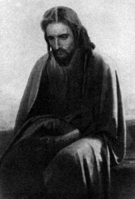 Христос в пустыне (первый вариант картины) Иван Николаевич Крамской. 1867