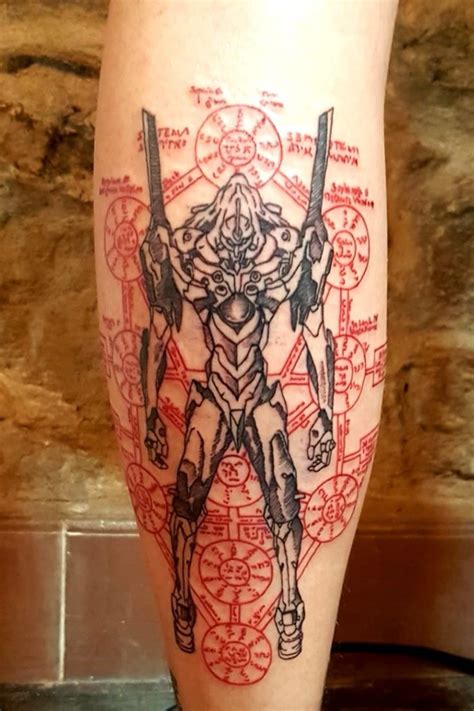 Tattoo uploaded by Edgar in 2025 | Evangelion tattoo, Tattoos, Tattoos