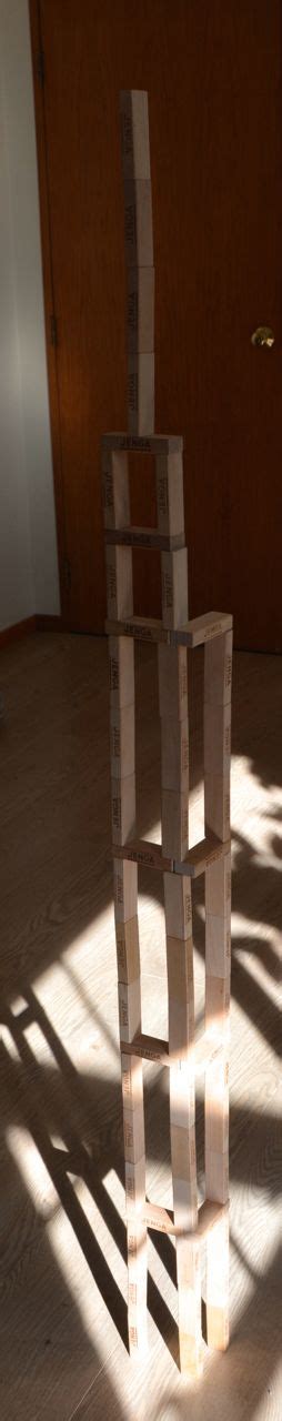 The highest Jenga Tower Ever - Christoph Bartneck, Ph.D.