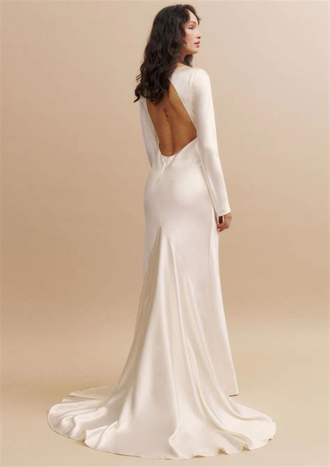 Simple backless wedding dresses 60 photos - Astyledwedding.com