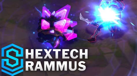 Hextech Rammus Skin Spotlight - Pre-Release - League of Legends - YouTube