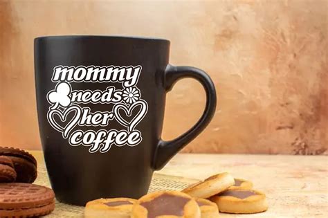 Mommy Needs Her Coffee Graphic by BD CRAFTERCreative Fabrica