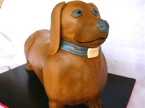 Dachshund cake | Dachshund cake, Dachshund, Dachshund birthday