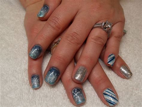 Winter gel polish nails Polish Nails, Nail Designs, Winter, Beauty ...