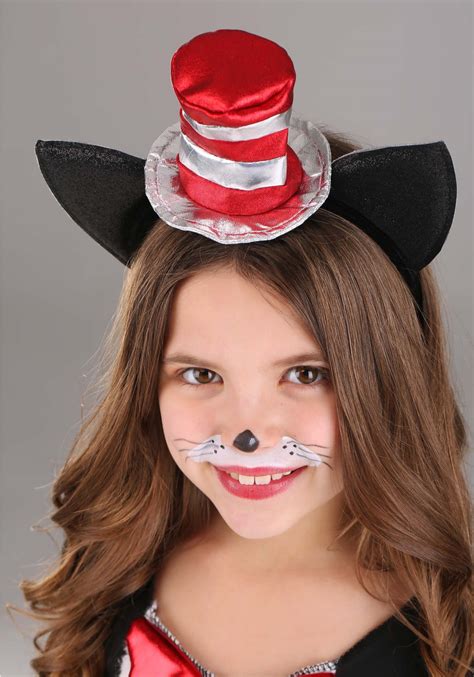 Cat in the Hat Costume for Girls