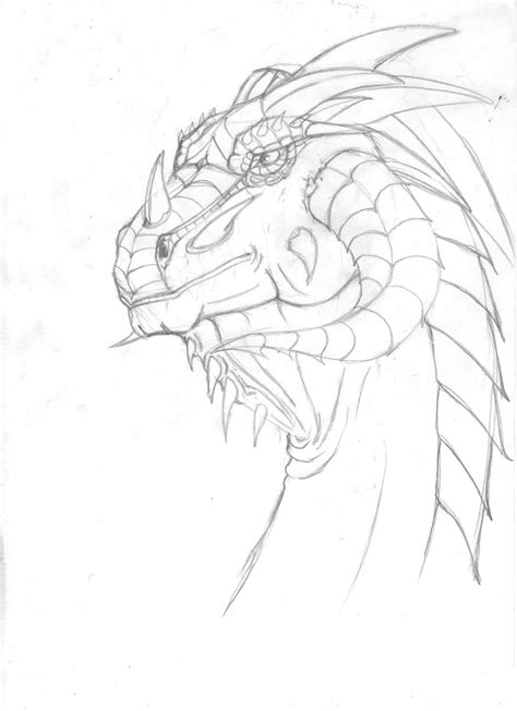 Un autre croquis de dragon