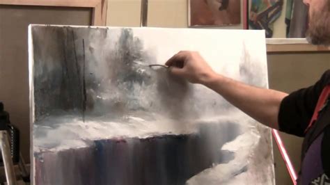 Igor Sakharov. Come dipingere la neve. - YouTube