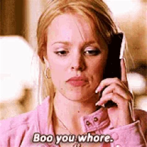 Boo You Whore Regina George GIF - BooYouWhore ReginaGeorge MeanGirls ...