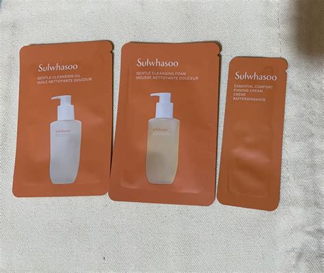 Sulwhasoo 3 pcs set (Gentle Cleansing Foam, Cleansing Oil, Essential ...