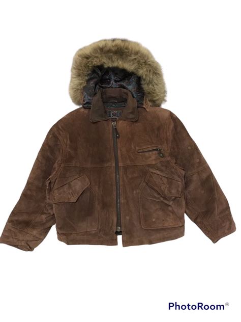 fur jacket leather men 7