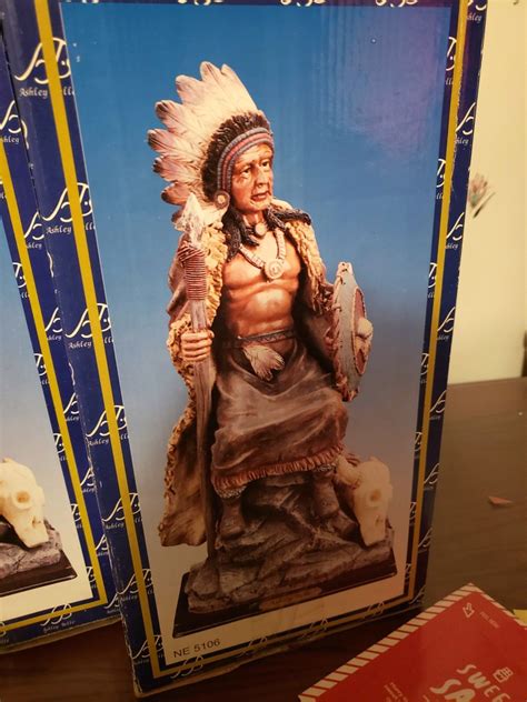 Value of Ashley Belle Native American Figurines? | ThriftyFun