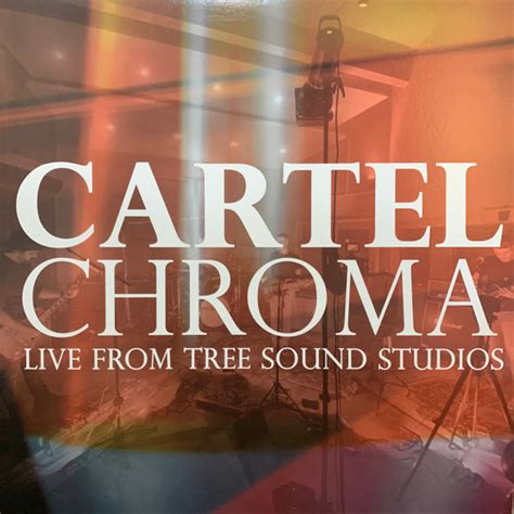 cartel chroma   tree sound studios vinyl clear  white