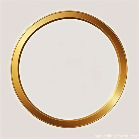 golden circle profile image stable diffusion